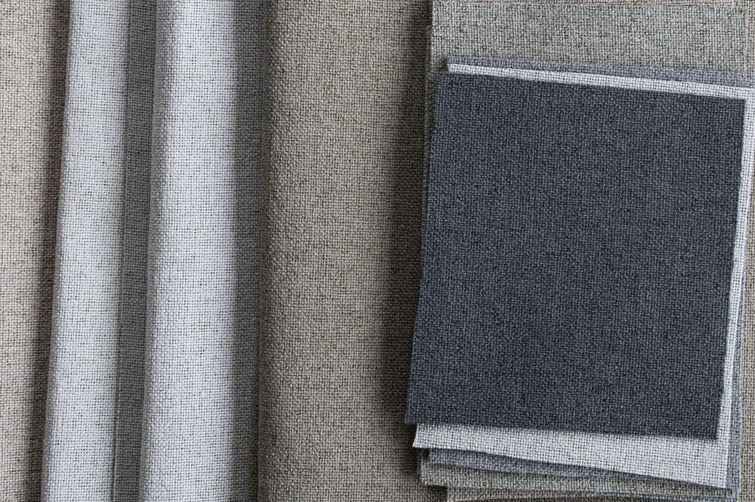 Detalle textil complementario de la coleccion Blackout Twin Face, blackout para cortinas
